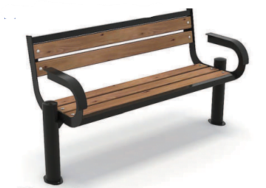 Banc en bois BB07