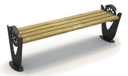 Banc en bois BB08