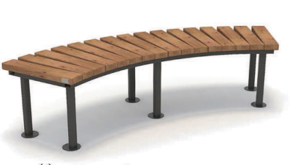 Banc en bois BB11