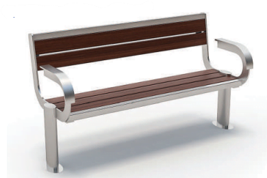Banc en bois BB16