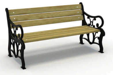 Banc en bois BB18