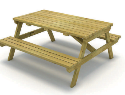 Banc de pique-nique BPN04