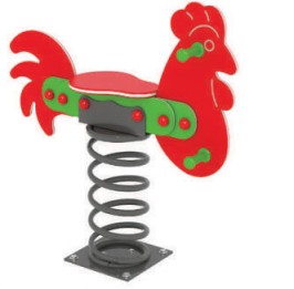 Jeu sur ressorts coq JR08
