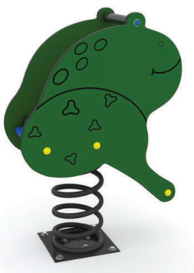 Jeu sur ressorts grenouille JR13
