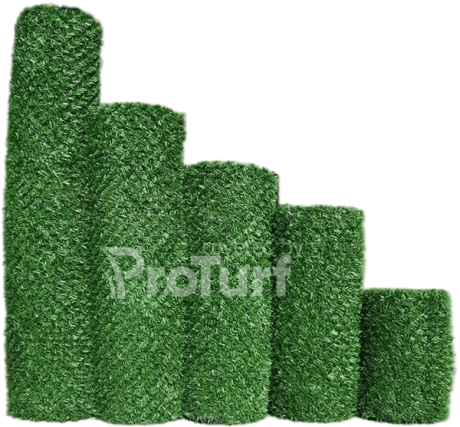 Grillage en gazon synthétique
