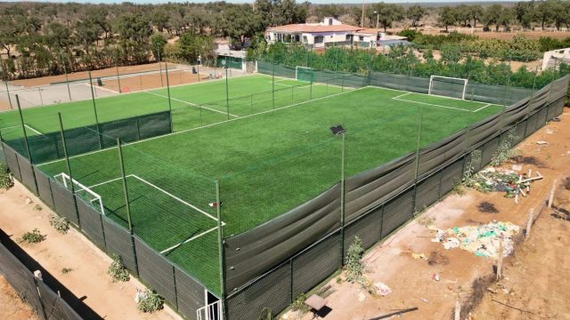 Deux terrains de football à Benslimane