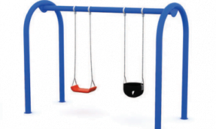 Balançoire en métal B06