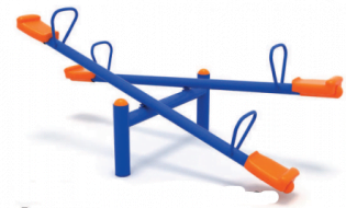 Balançoire sur bascule double BB02