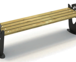 Banc en bois BB08