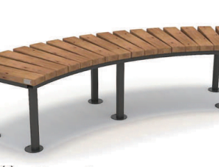 Banc en bois BB11