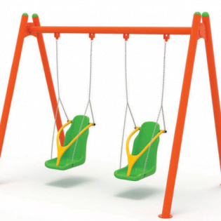 Balançoire en bois handicapés BH02