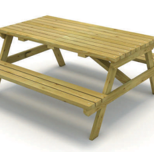 Banc de pique-nique BPN04