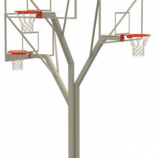 Triple Panneaux de basketball P02