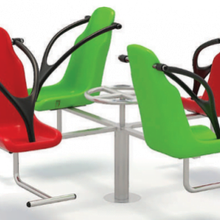 Plateforme tournante handicapés PTH01