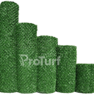 Grillage en gazon synthétique