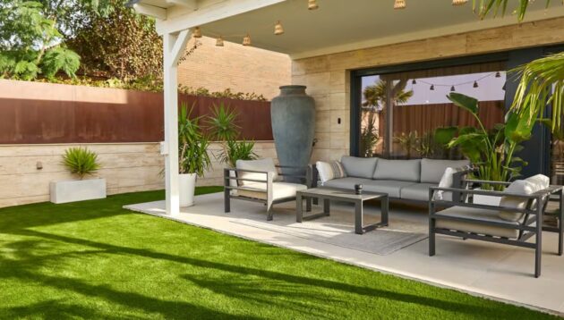 gazon jardin