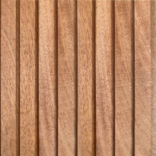 Mibawood Bardage en Bois Tropical Caoba Rouge Sauvage