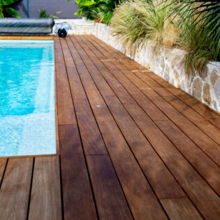 Mibawood Lambourdes en Bois Tropical Pour Plancher