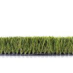 Gazon synthétique Trevi 40 mm, fibre bicolore vert et beige